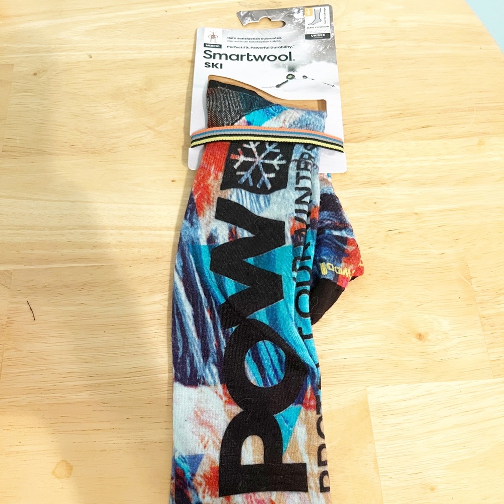 NWT Smartwool Merino Ski Over the Calf Socks sz L Unisex